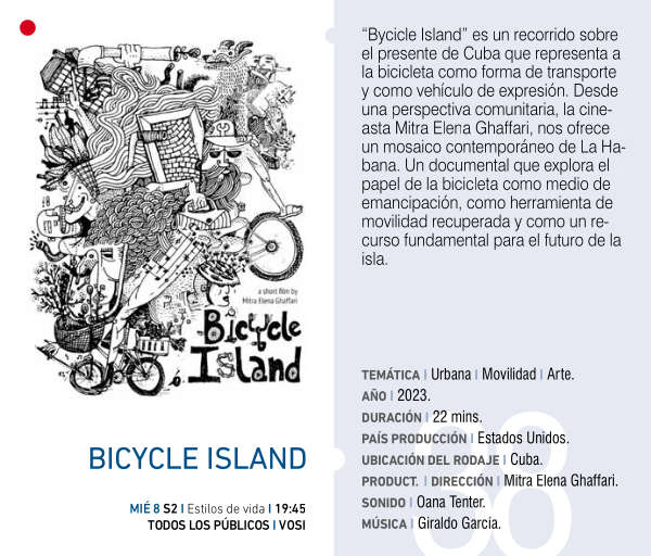 Cartel de BICYCLE ISLAND