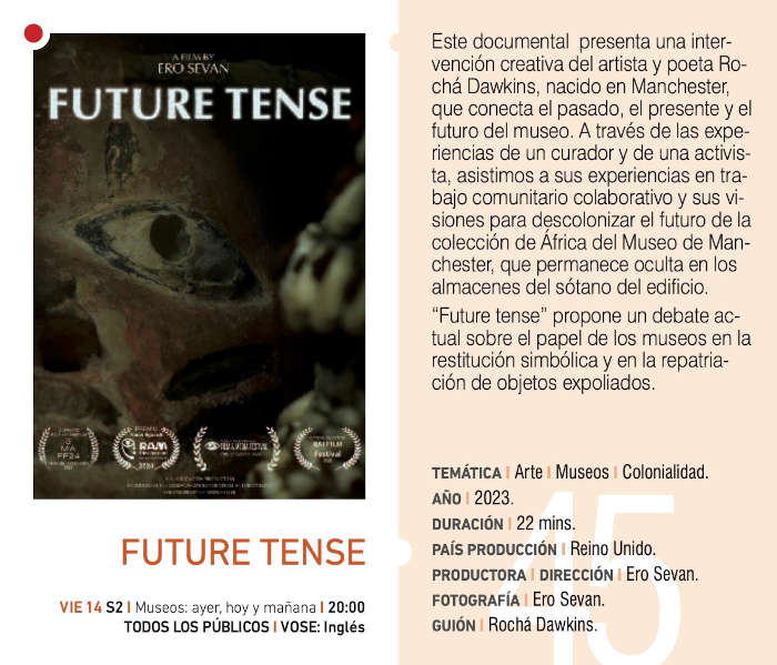 Cartel de FUTURE TENSE