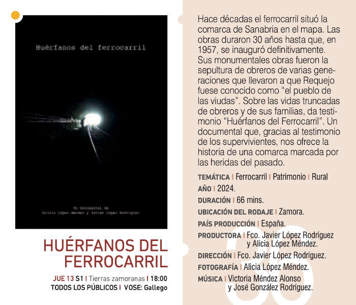 Ficha técnica de Huérfanos del ferrocarril