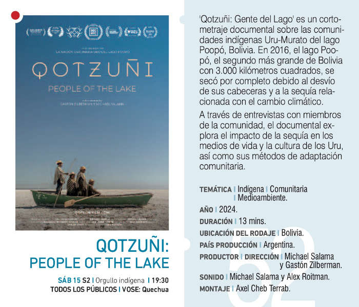 Ficha técnica de Qotzuñi: gente del lago