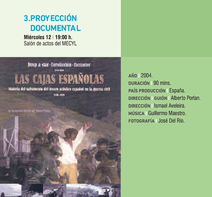 Proyección de LAS CAJAS ESPAÑOLAS