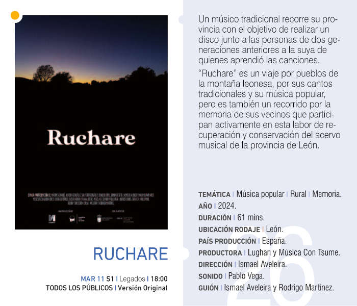 Ficha técnica de Ruchare